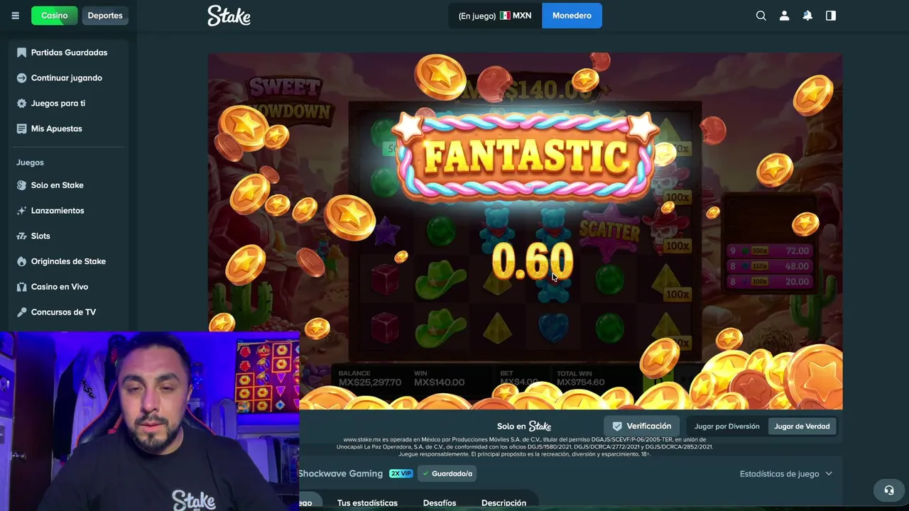 🤑Enconrando el MODO de VENCER a las SLOTS en !Stake🤑