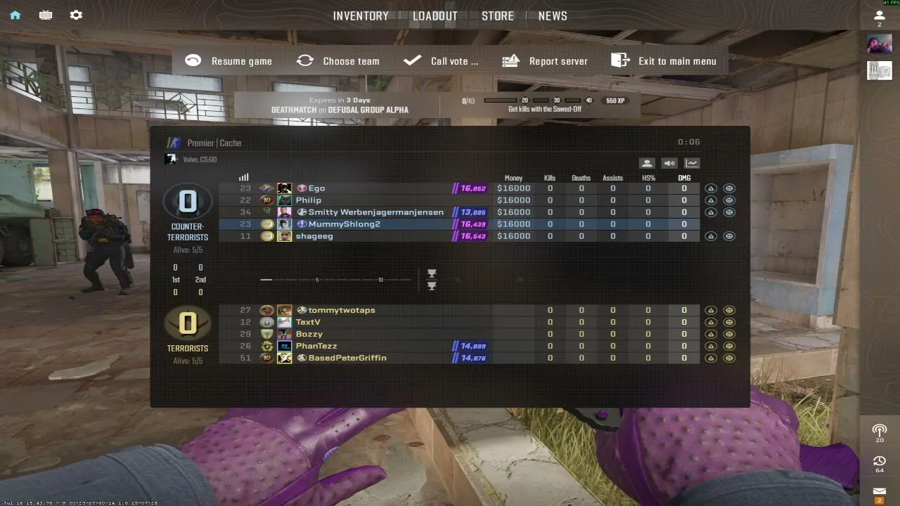 cs chill
