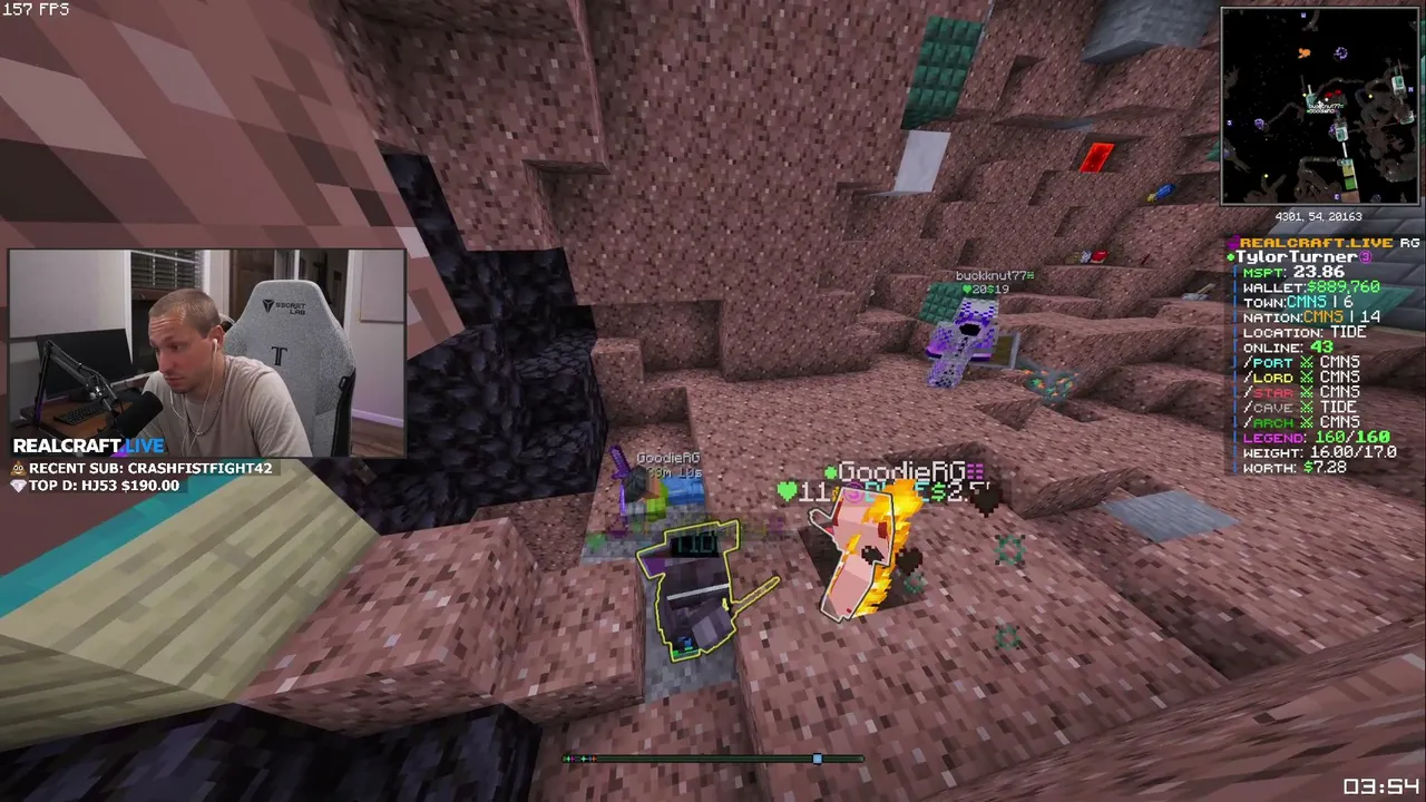 OPEN SERVER | REALCRAFT.LIVE | 𝗦𝗨𝗥𝗩𝗜𝗩𝗔𝗟 | WAR | NUKES | PVP | RAIDS | 1.21.1