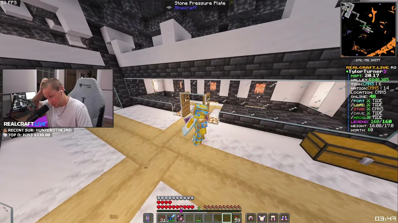 OPEN SERVER | REALCRAFT.LIVE | 𝗦𝗨𝗥𝗩𝗜𝗩𝗔𝗟 | WAR | NUKES | PVP | RAIDS | 1.21.1