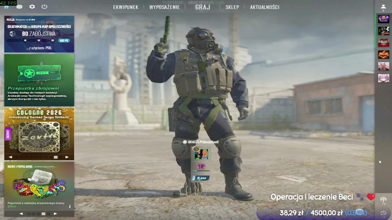😂 NIE UMIEM GRAĆ, ALE WBIJAMY LVL 10 | FACEIT