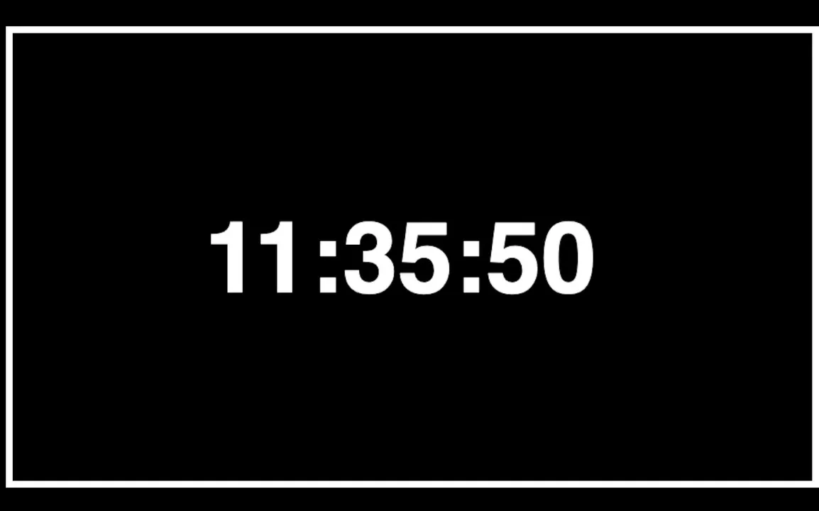 My first stream.
