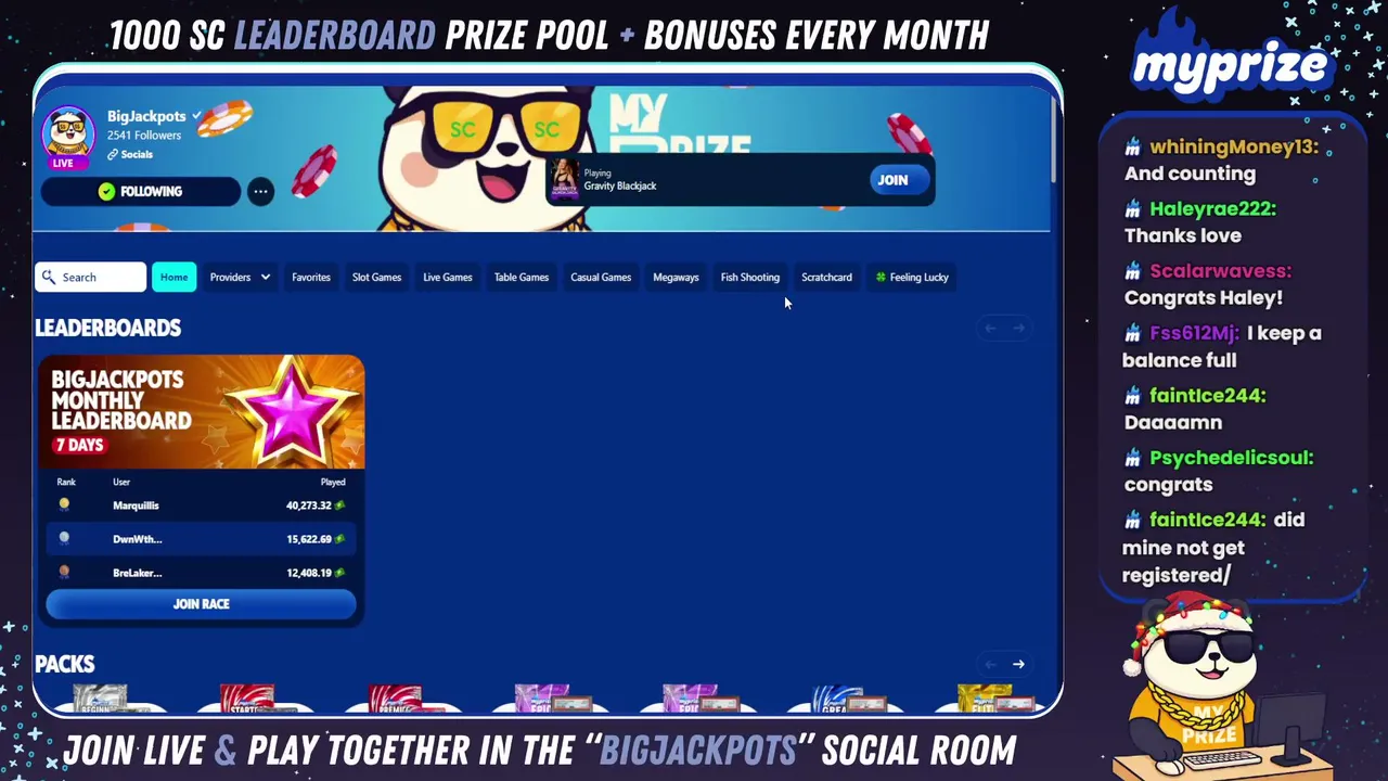 MyPrize Stream & Giveaway - Early Morning Slots and Chill!