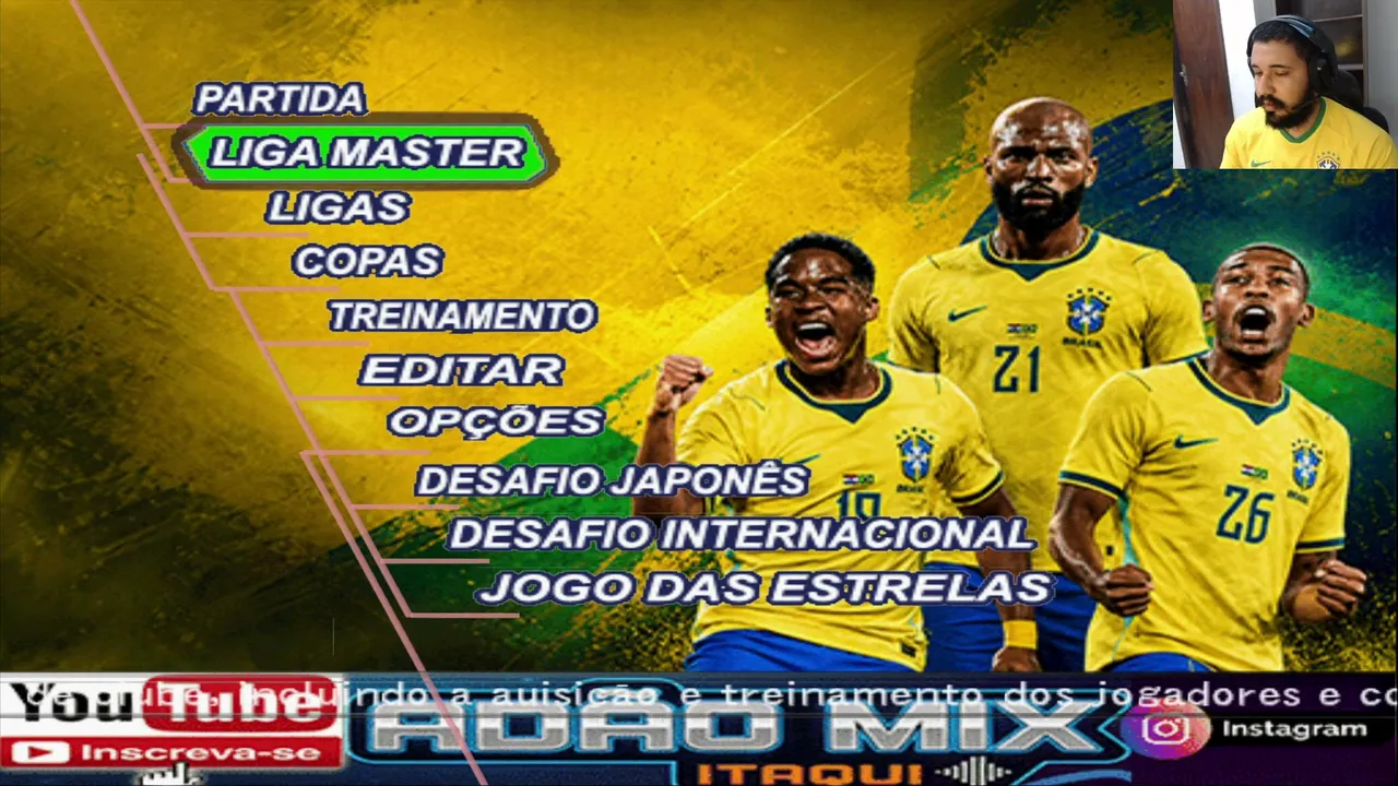 MASTER LIGA COM O JUVENTUDE + RADIO KKKKKK