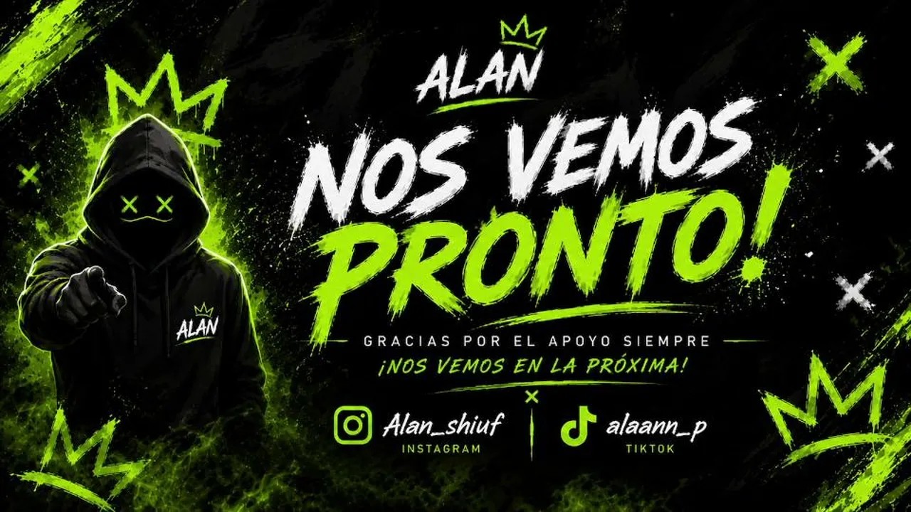 MADRUGADA CON ALAN PAPA!!😎🥷💚