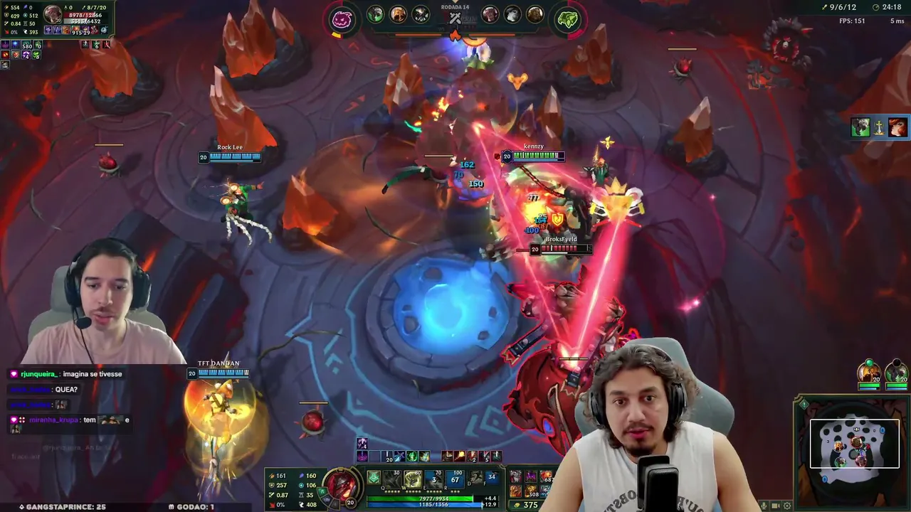 HOJE É DIA DE CIENCIA NO LEAGUE CLASSIC + ARENASSO DE TARDE 🔥🌹 !bonoxs | !growth | !pix