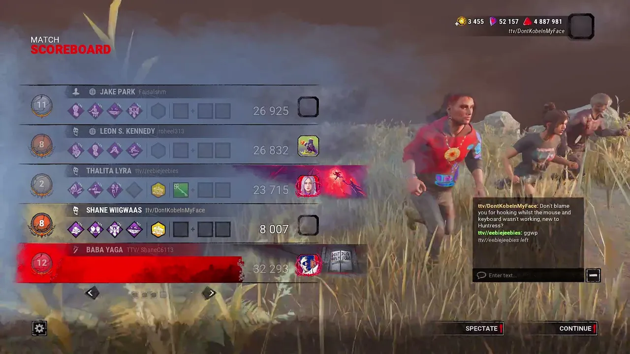 NotCheatingOnComms - DBD - DeadByDaylight