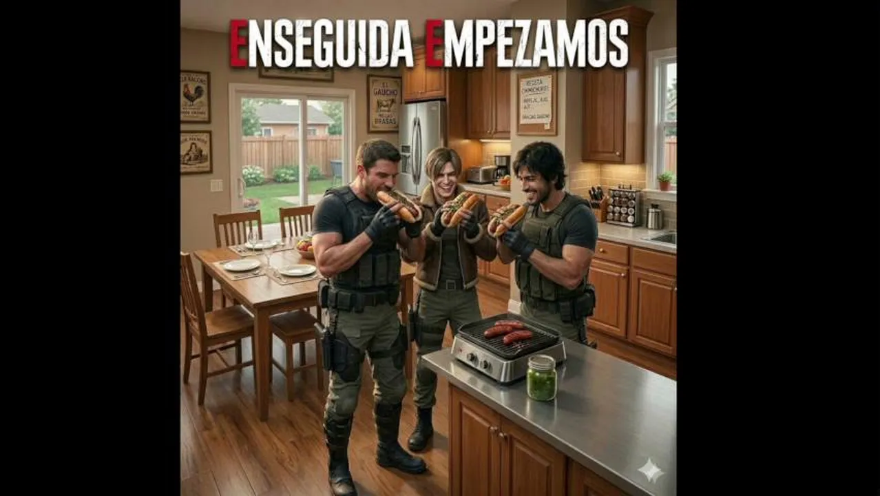Jugando Resident Evil 4