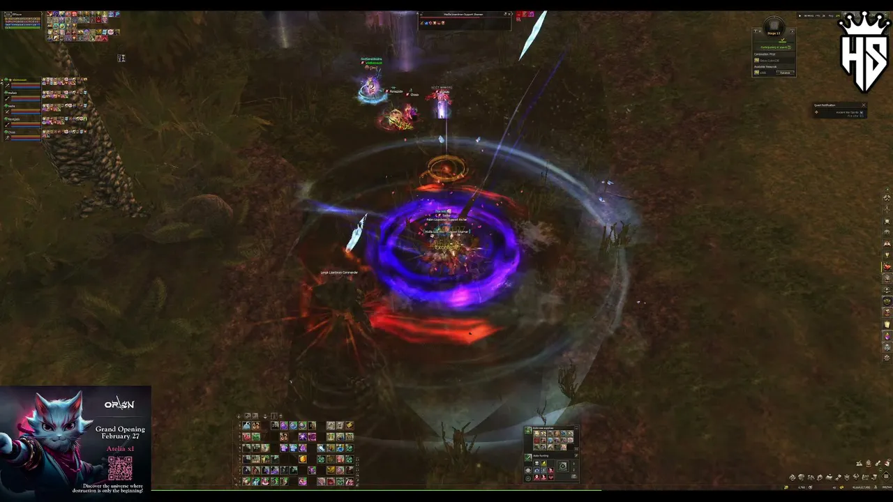 [ARG] Lineage ll Orion.Town HellSaints Recluta solo/ !party !Reff Portate bien !