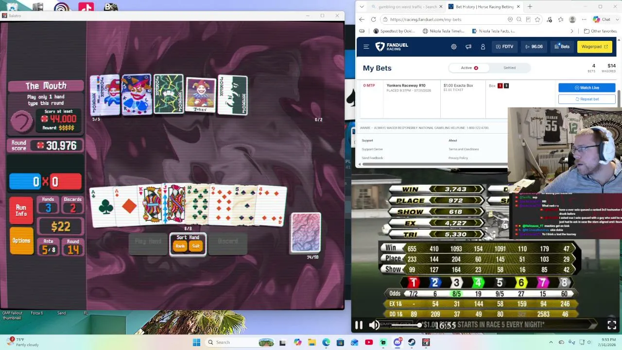 drunk gamble