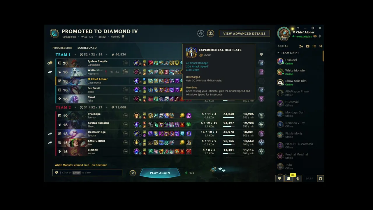 EN/BG clickings league of legends