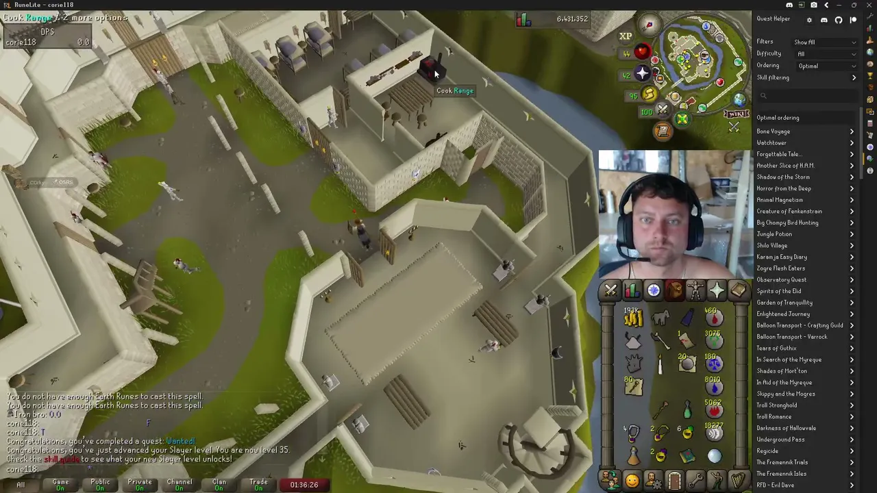 OSRS Questing Stream #78+