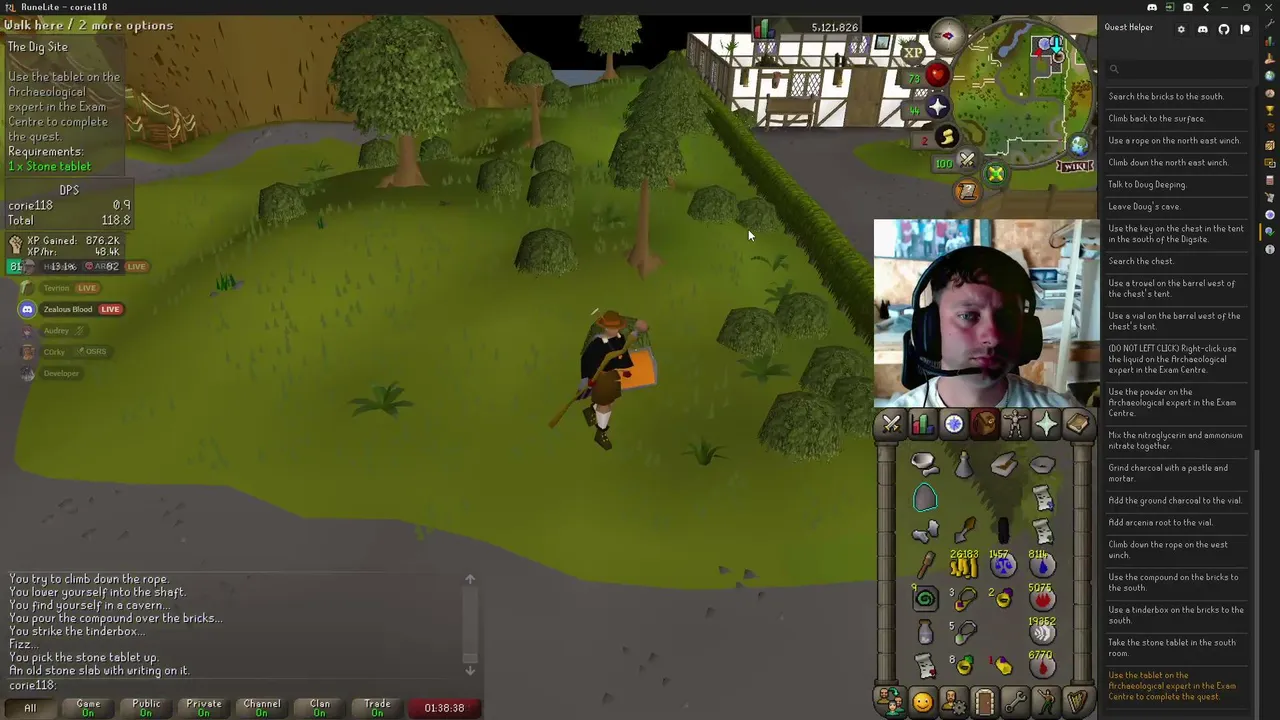 Quest number 71. Send help.