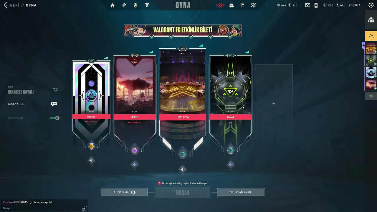 valorant rank yükselmece