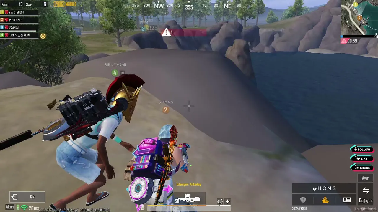 ÖLDÜN CIK MODU  XD   #PUBG