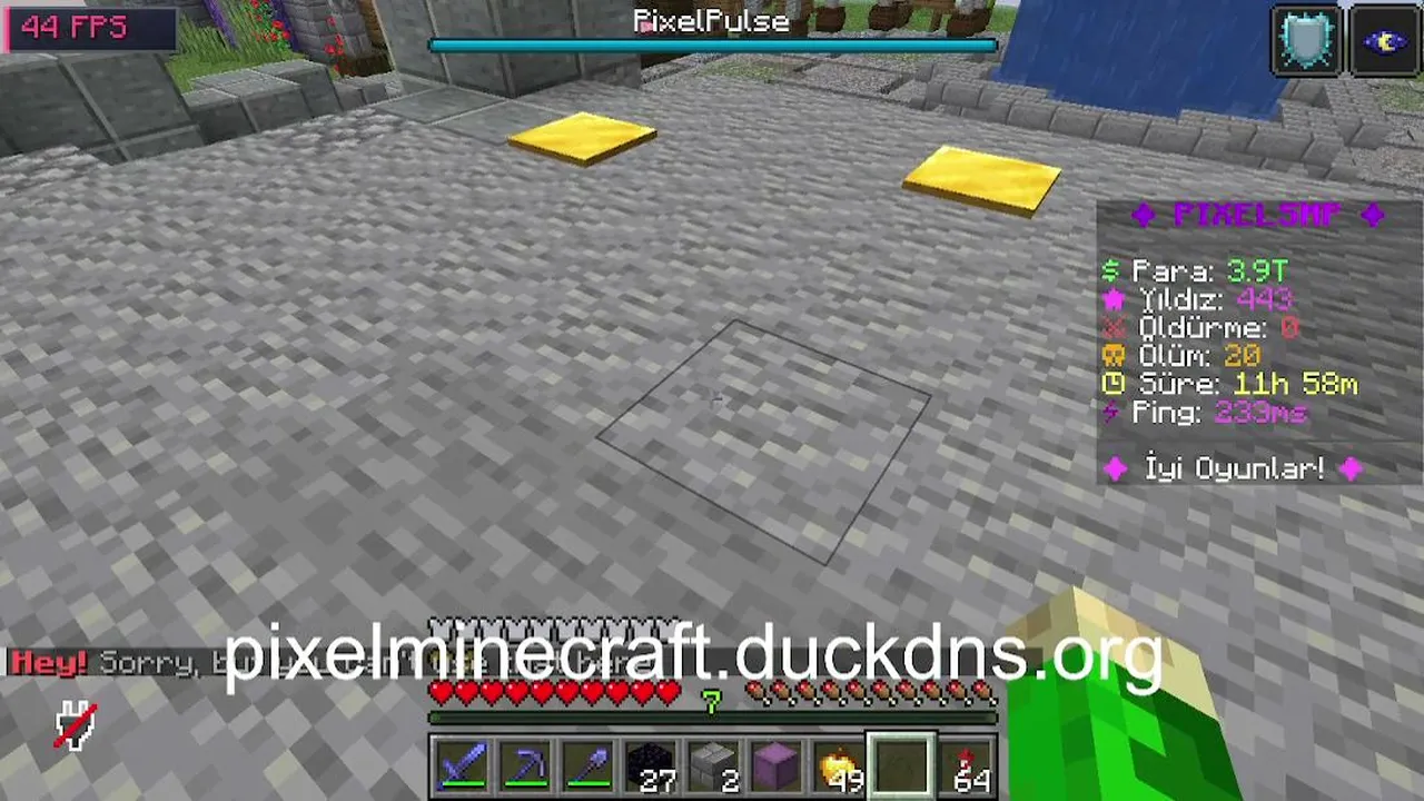 My first stream.