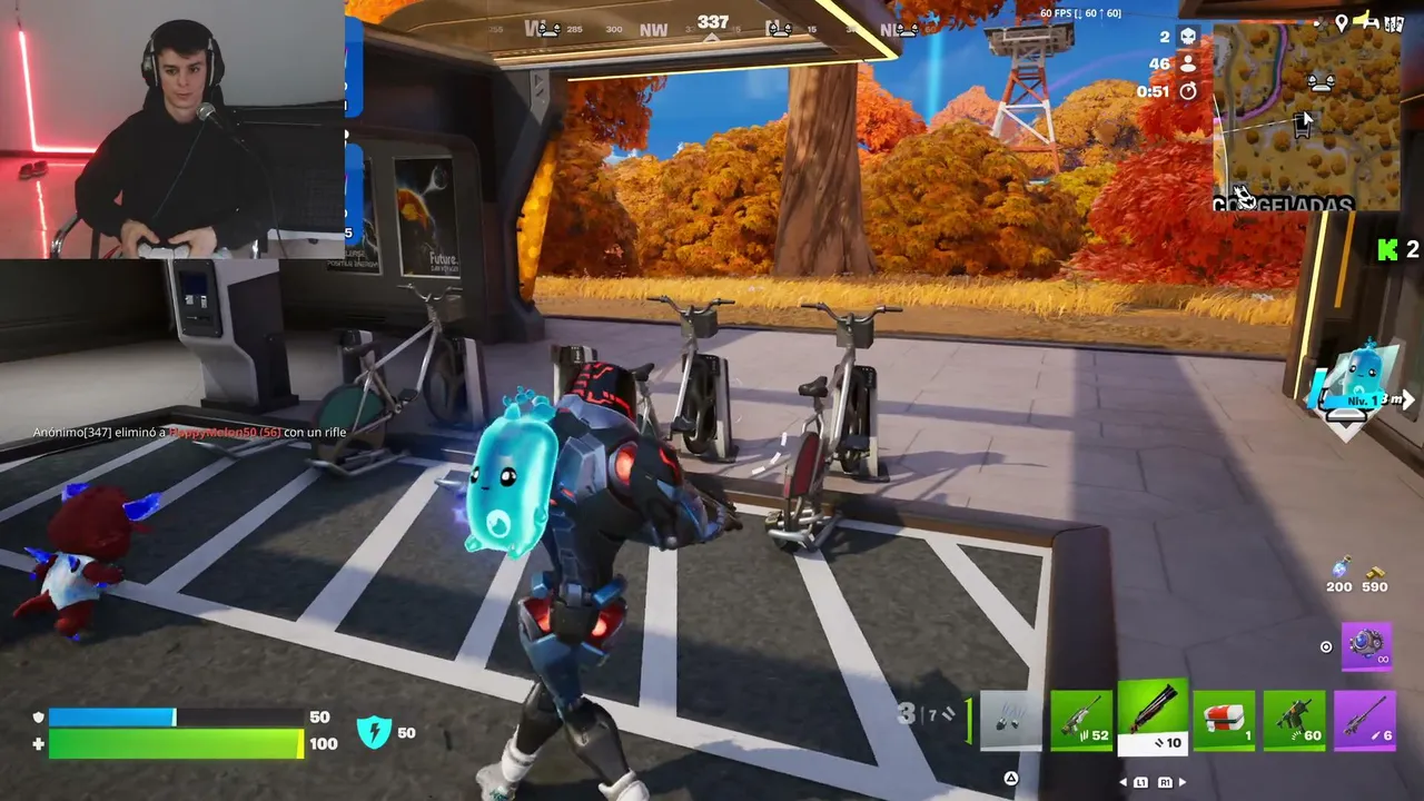 Juego FortNite para pasar el rato.