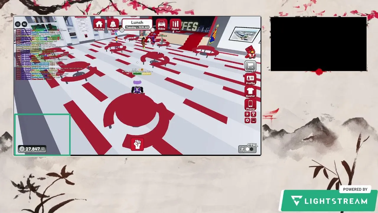 My first stream.