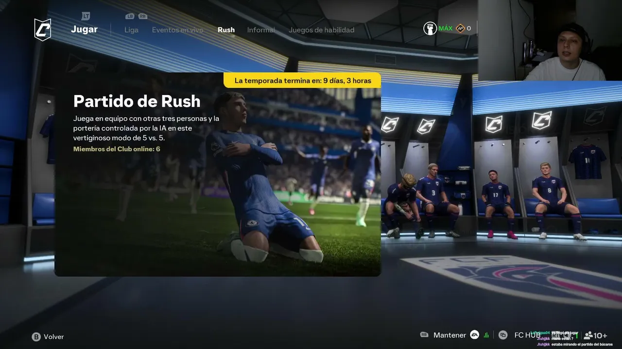 Pretemporada clubes EA26