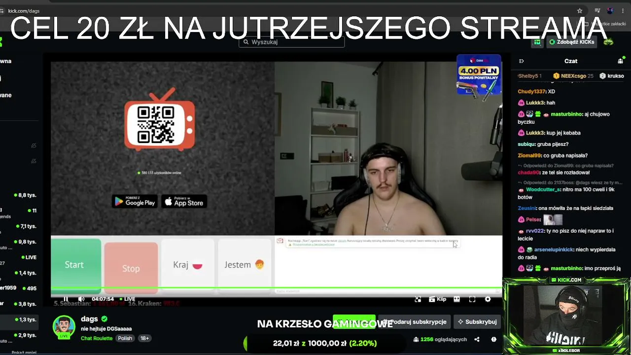 ANULUJEMY ZAKAZ PATOSTREAMOW