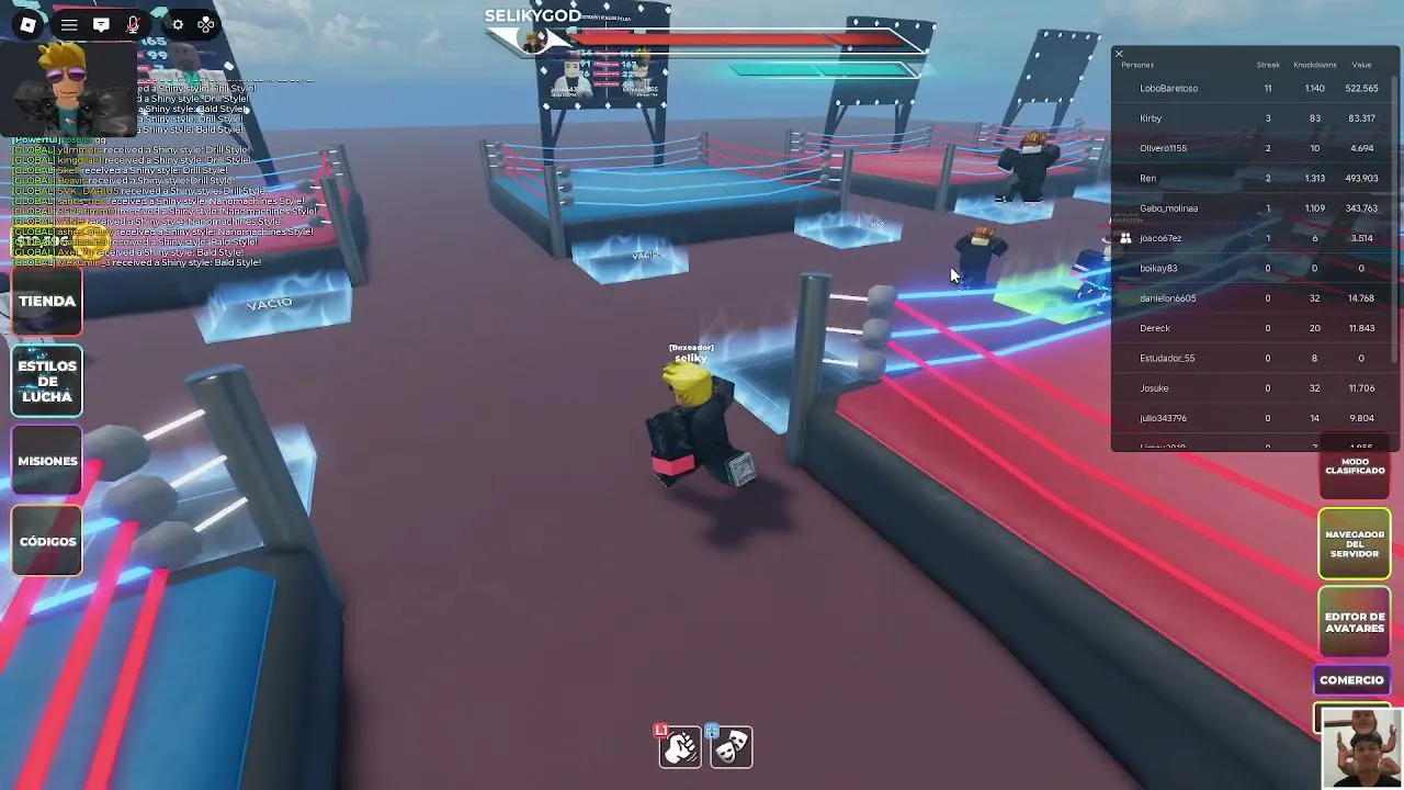 jugando roblox con la gang...