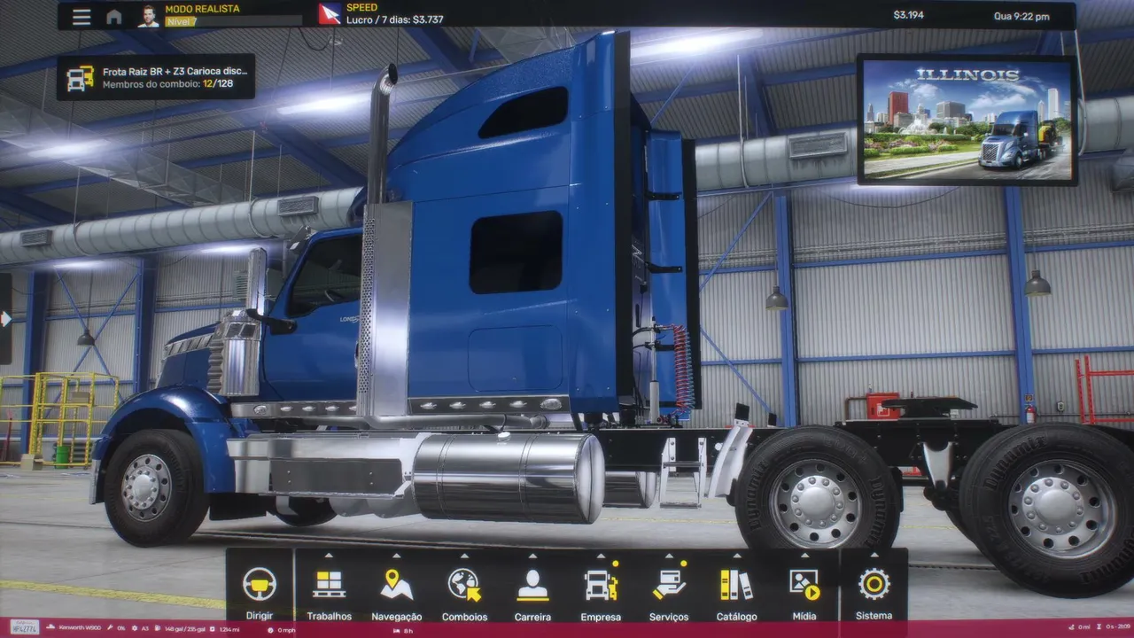 🟢 PT-BR | American Truck | MODO CARREIRA - ECONOMIA REAL