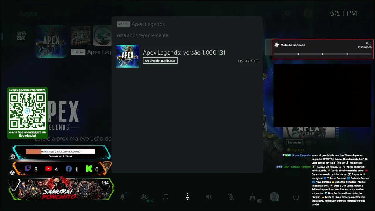 APEX T30: A nova Bloodhound é boa? (O Chat manda em tudo!) [AO VIVO] - !comandos