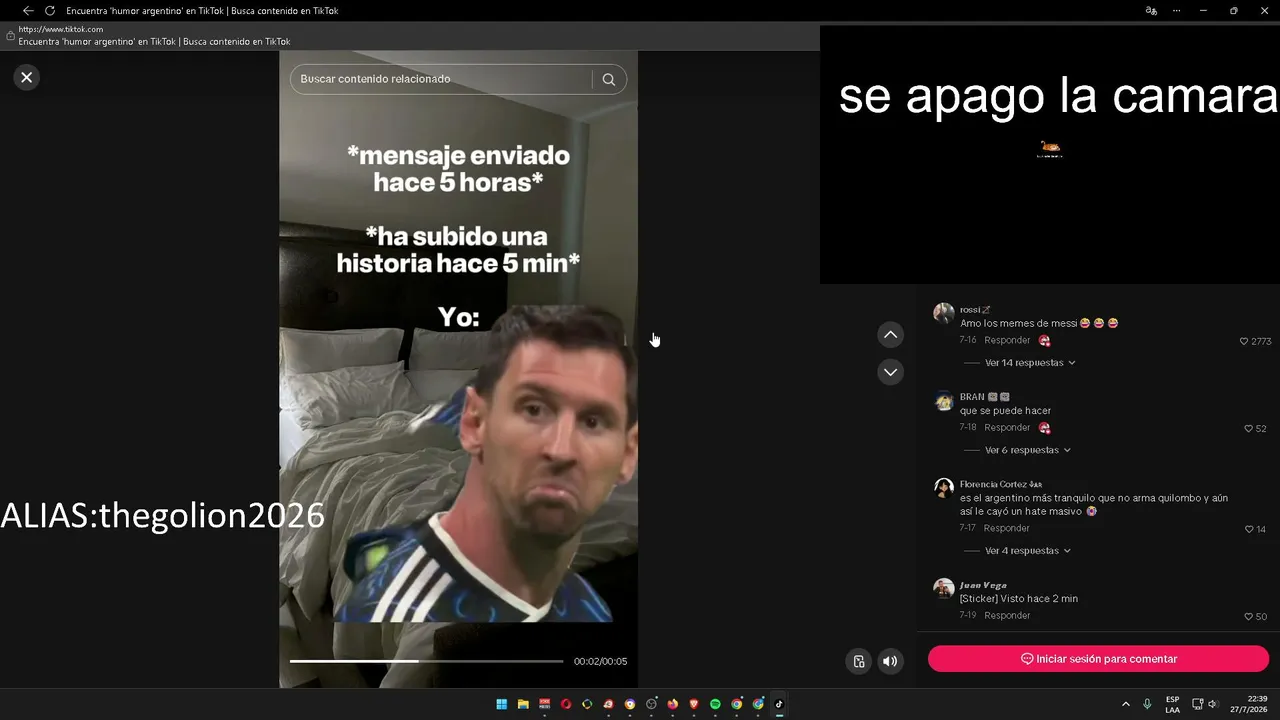 BOLUDEANDO EN OME TV,CADA FOLLOW 10 SENTADILLAS,DALEEEEEEE...
