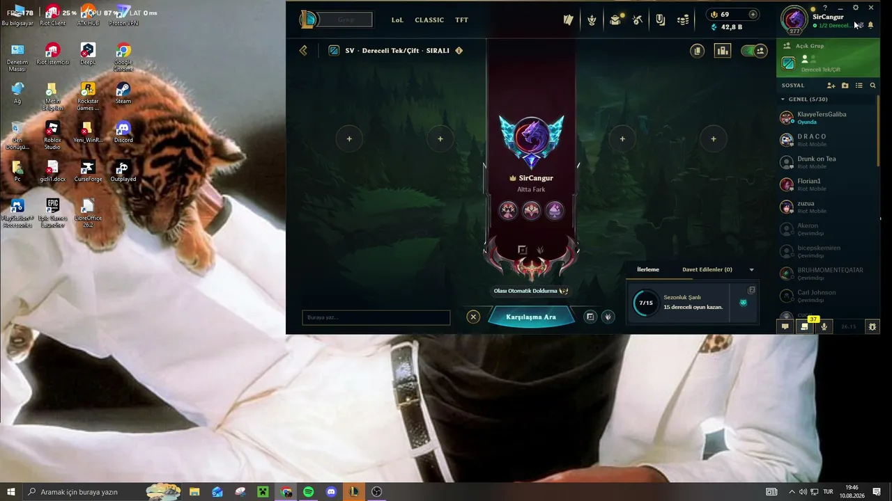 yine lol ama tr