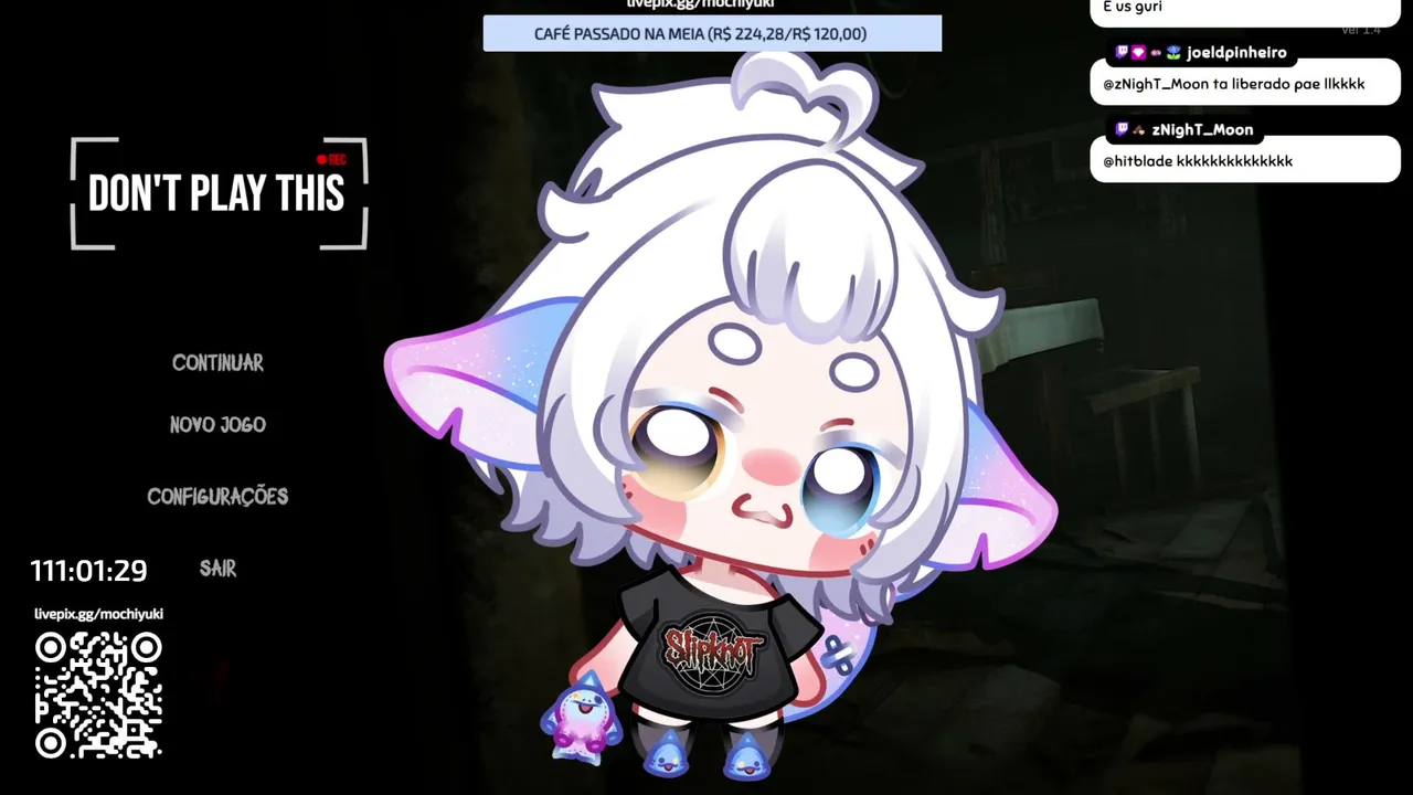 TUBATHON DIA 28: Papinhos, react, setup dos Yuki e terror com gaita~