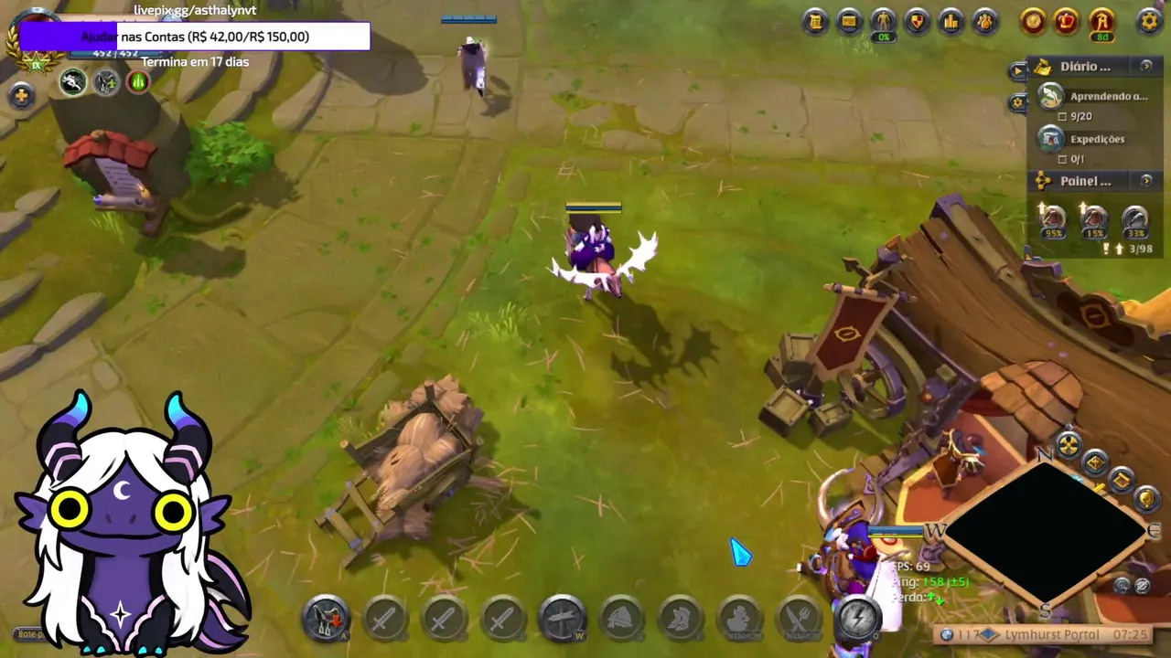 ⚔️🌙  (DIA 2) Farmando do Zero! 💜💰 |