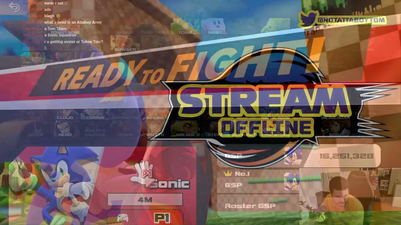 SONIC MAIN; ELITE SMASH SLOP/ARENA