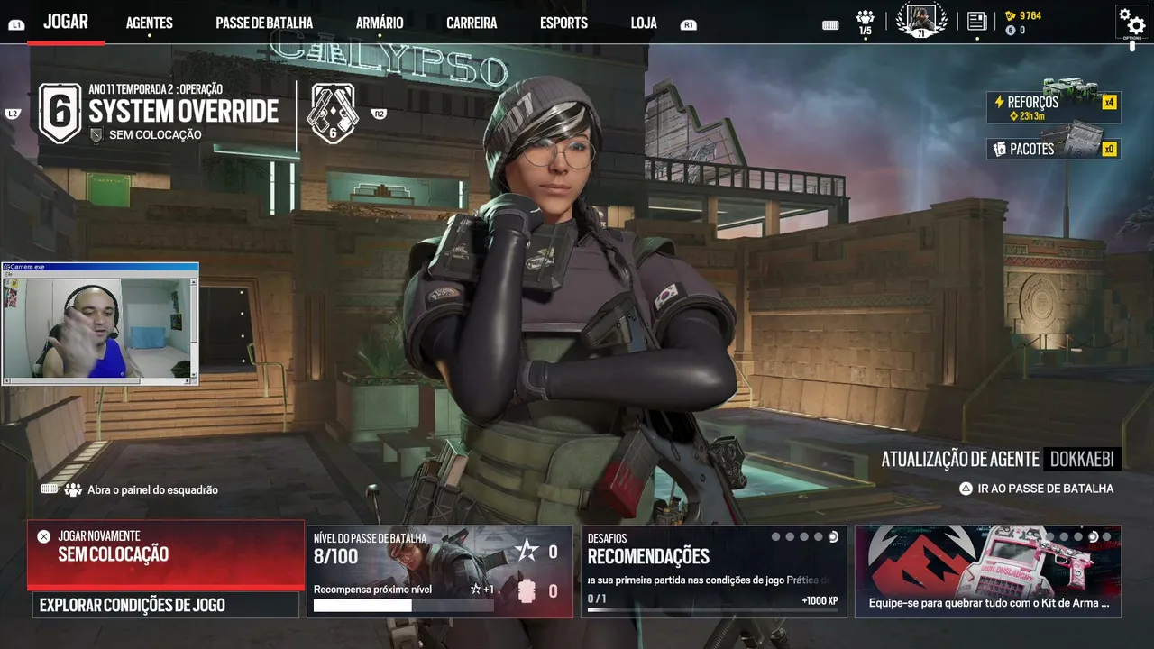 Mais Uma Live de Rainbow Six Siege #rainbow6siege #rainbowsix #fps