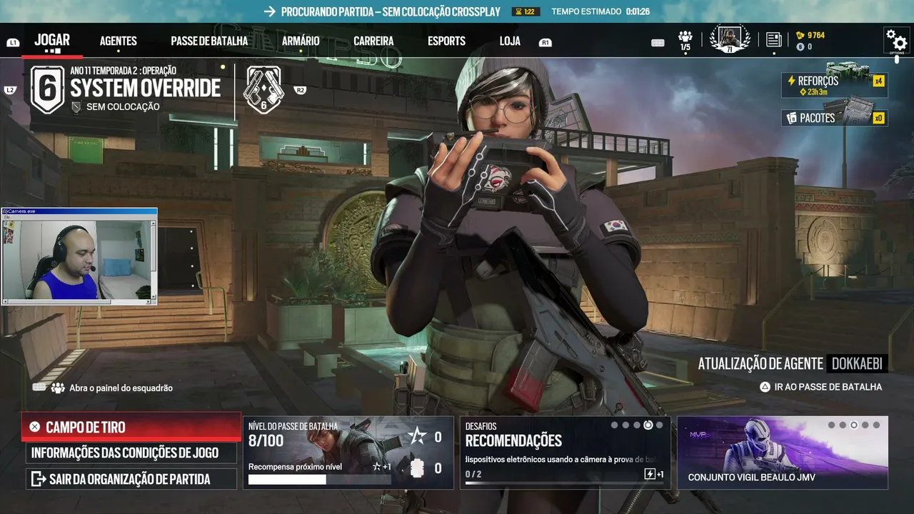 Mais Uma Live de Rainbow Six Siege #rainbow6siege #rainbowsix #fps