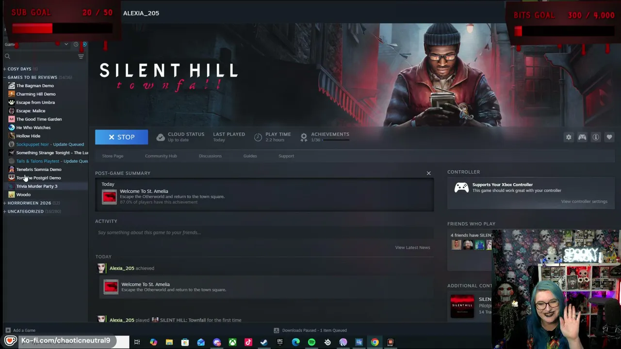 SIlent Hill - Townfall first looks/reactions and gameplay