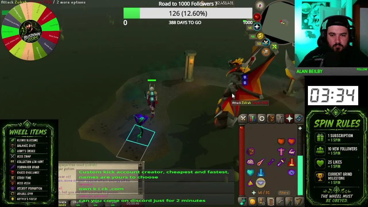🍀 LIVE | Ironman Progression + Wheel of Guthix ⚡ Viewer Spins!