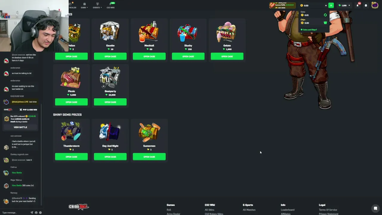 TIME TO RINSE !csgoroll !luxdrop !csgowin !degen !juice (GIVING AWAY MORE THAN MY BANK ACC) | 71.5K+ !LEADERBOARDS