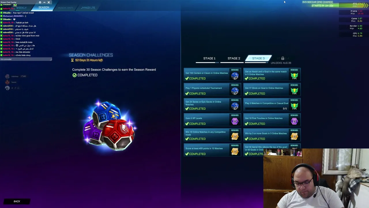 عبثيات عربيات بصواريخ الجزء التاني Rocket League