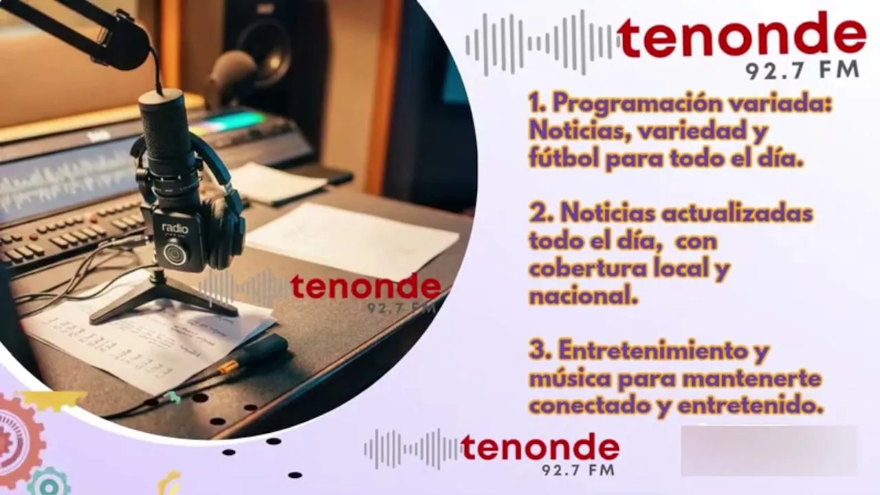 TENONDE FM PROGRAMACIONES