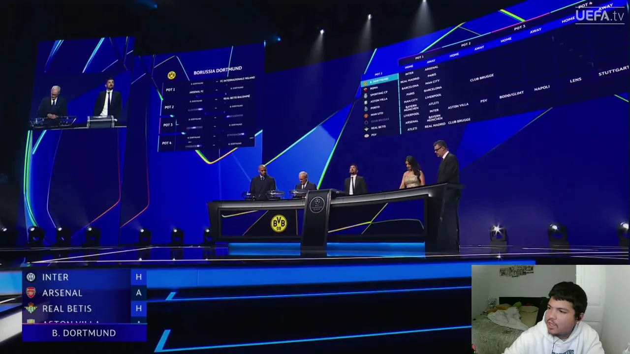 REACCION AL SORTEO DE LA FASE DE LIGA DE CHAMPIONS LEAGUE VENGAN!!