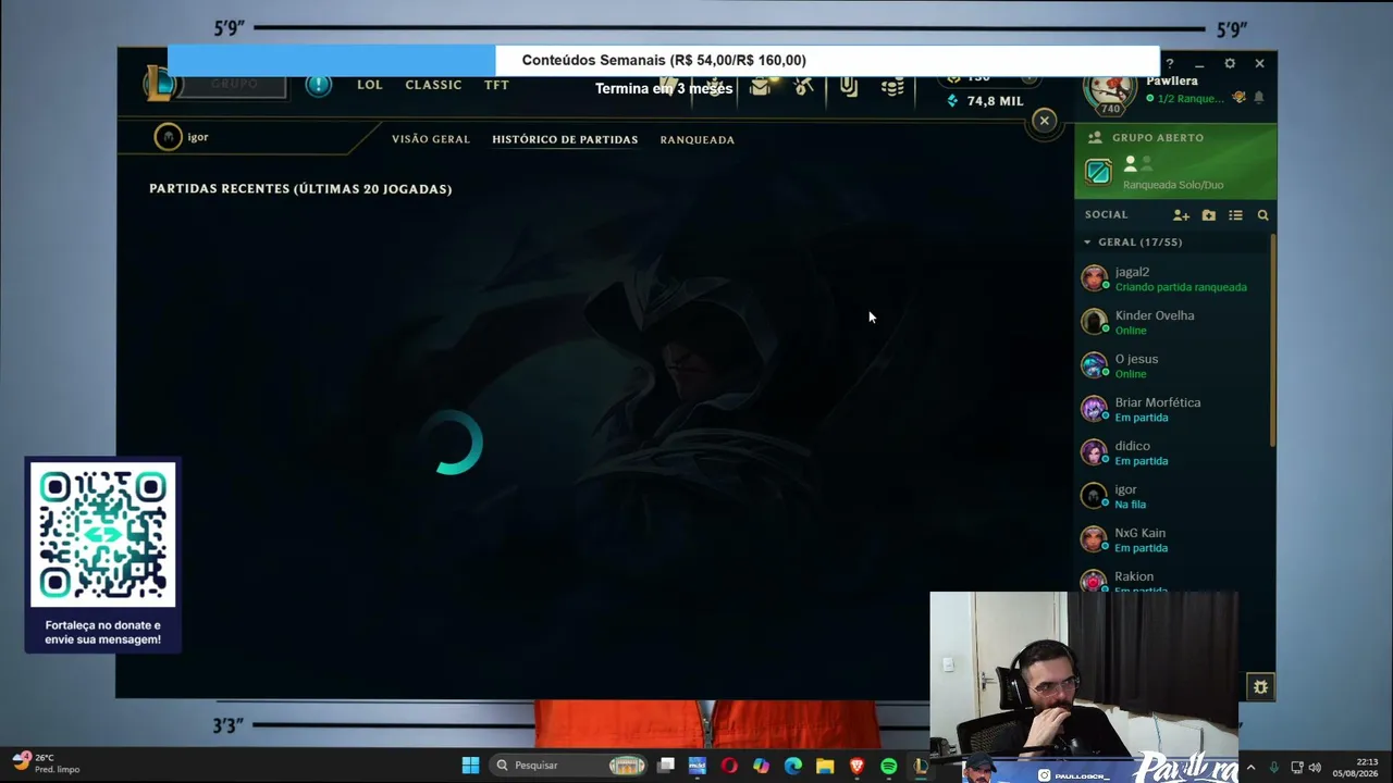 [MESTRE JG] Pawllera: um novo dia! | !youtube !pix !noping !tiktok !instagram
