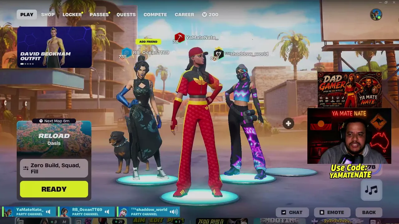 Fortnite with Unk