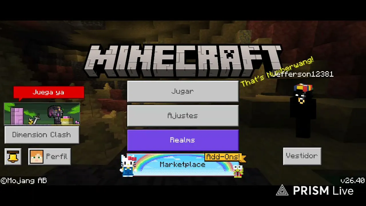 jugando Minecraft únanse 👀