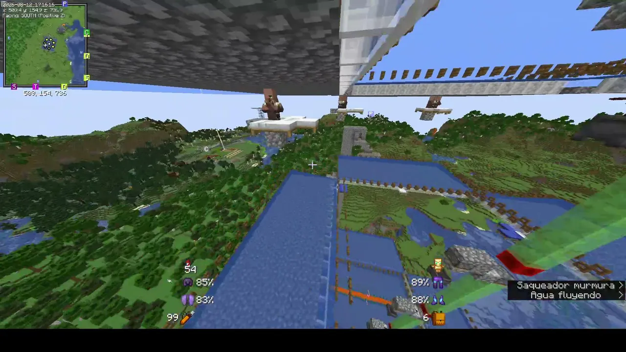 Hardcore 26.2 Toca mover aldeanos para la granja de hierroI SUB = Cofre de Streamloots gratis +18 ㋡
