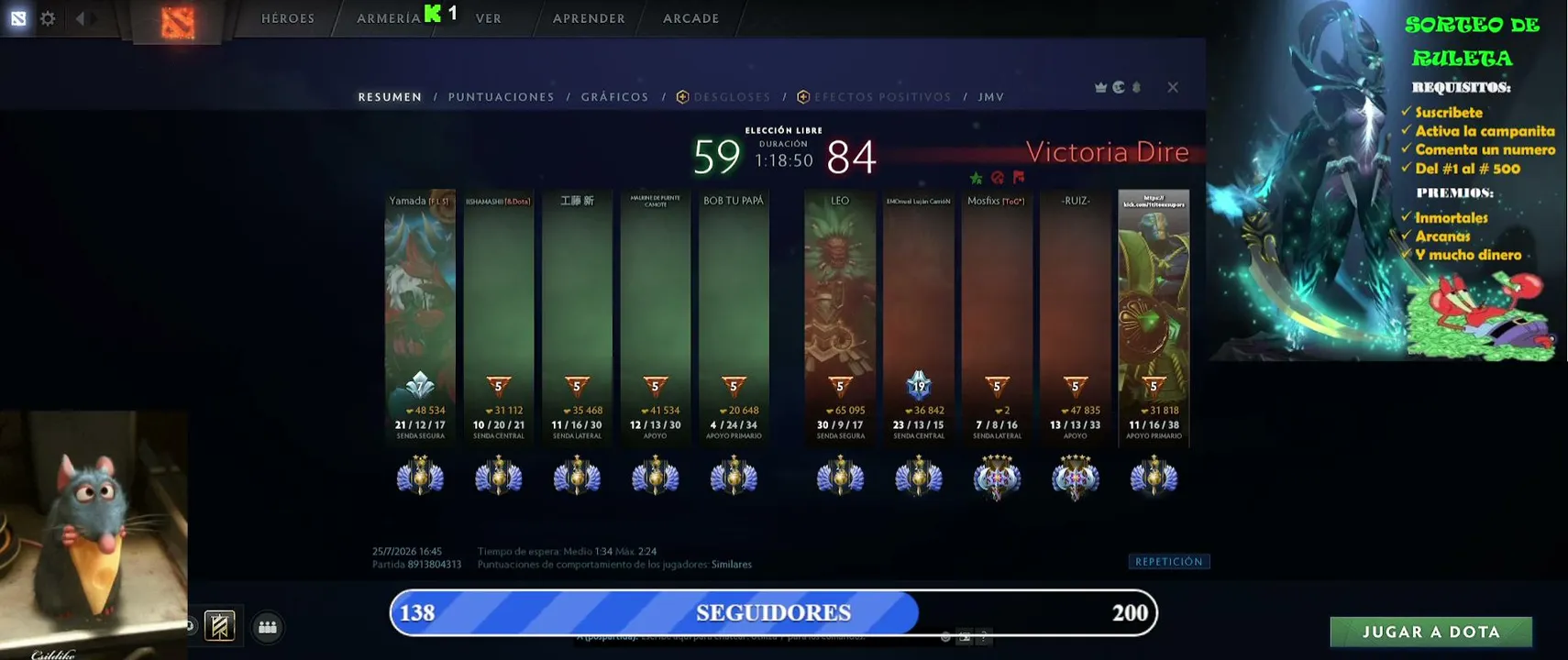 go (FULL RANKED) bajando pepa