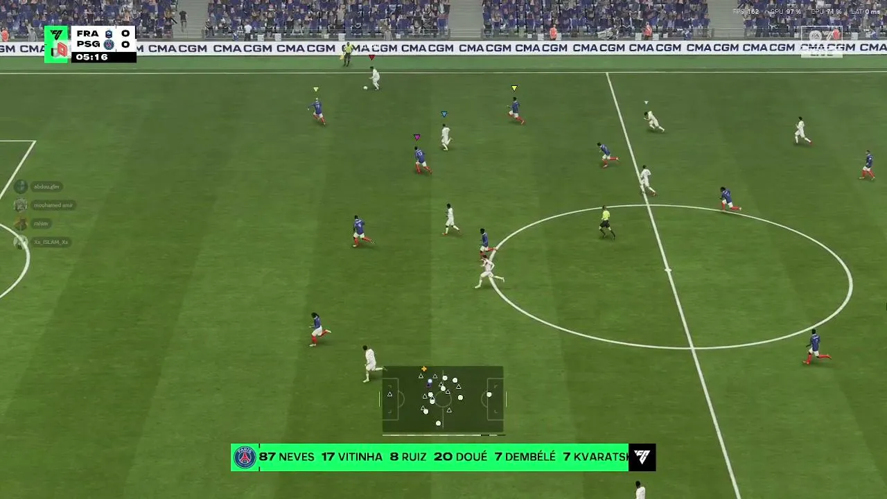 My first stream.
