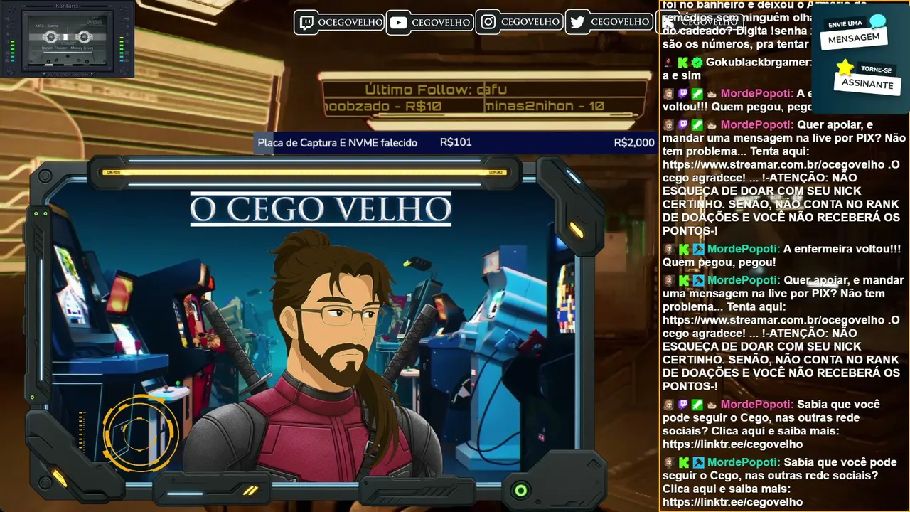 Live do Luto do NVME morto. deixe aqui sua homenagem em forma de pix.