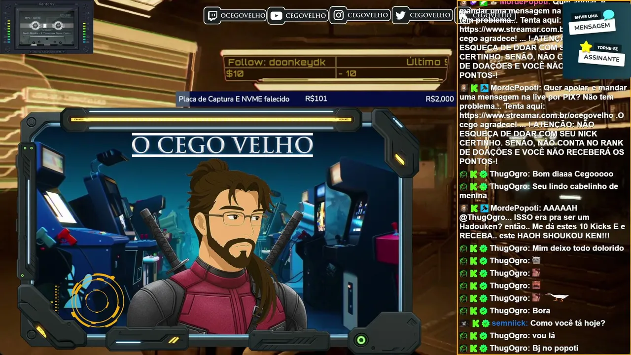 Live do Luto do NVME morto - Parte 4. deixe aqui sua homenagem em forma de pix.