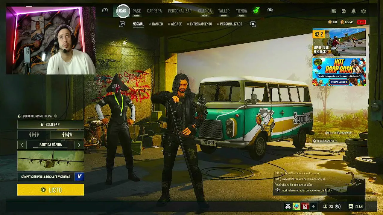 Hoy destrozamos en PUBG