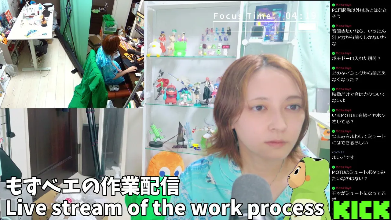 もずベエの作業配信～！